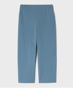 Pantalon de tailleur en maille extensible femme grande taille[MISSING]